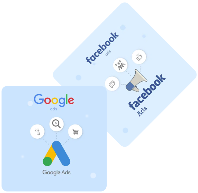 Pub Google Ads Facebook
